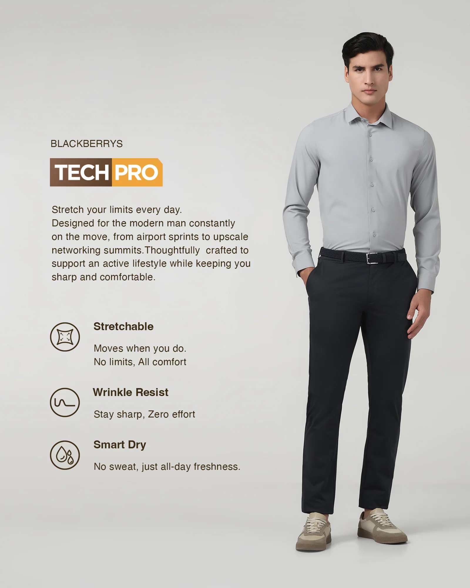 Navy TechPro Solid Khaki - Yukon - Image 3