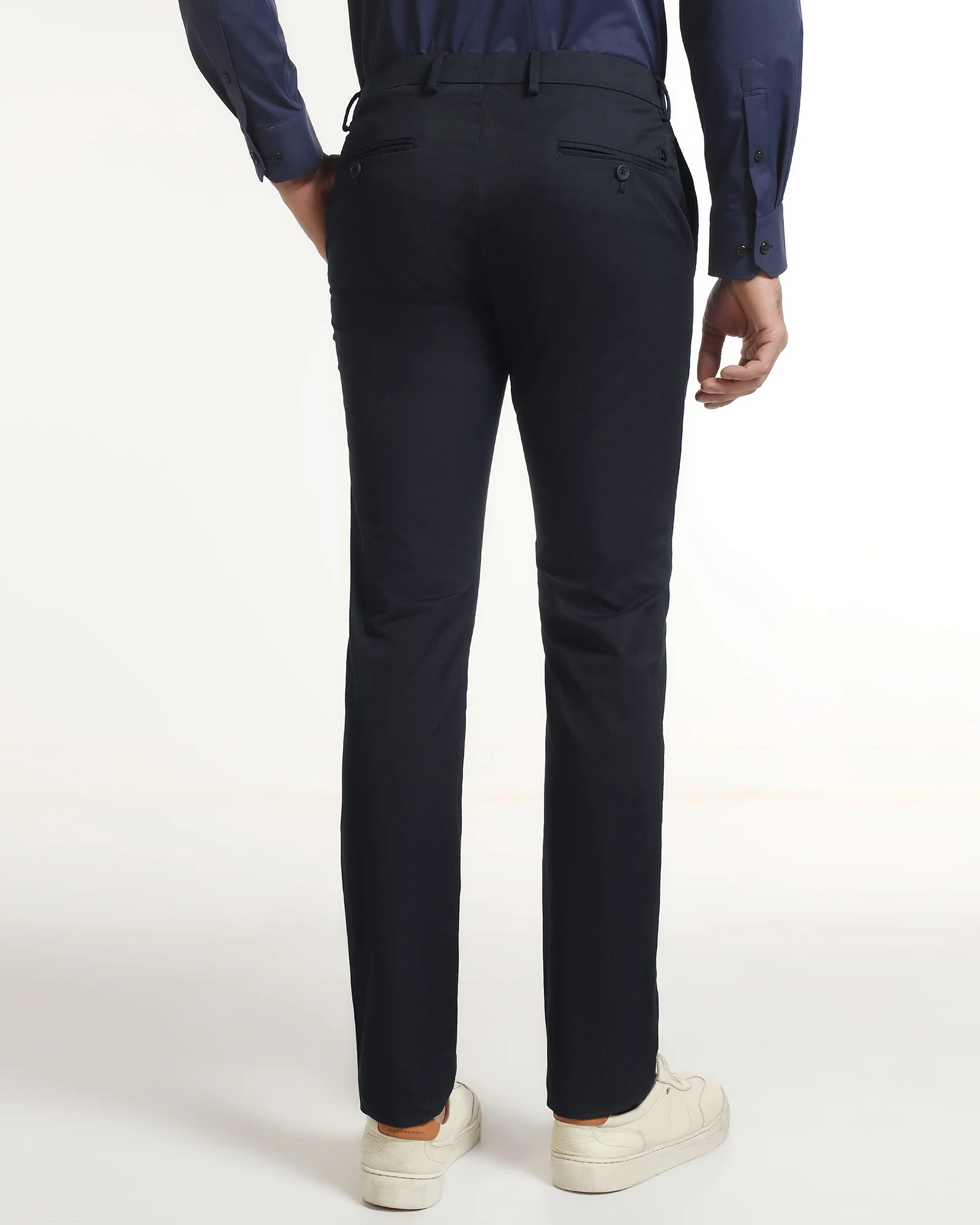 Navy TechPro Textured Khakis - Rapid - Image 2