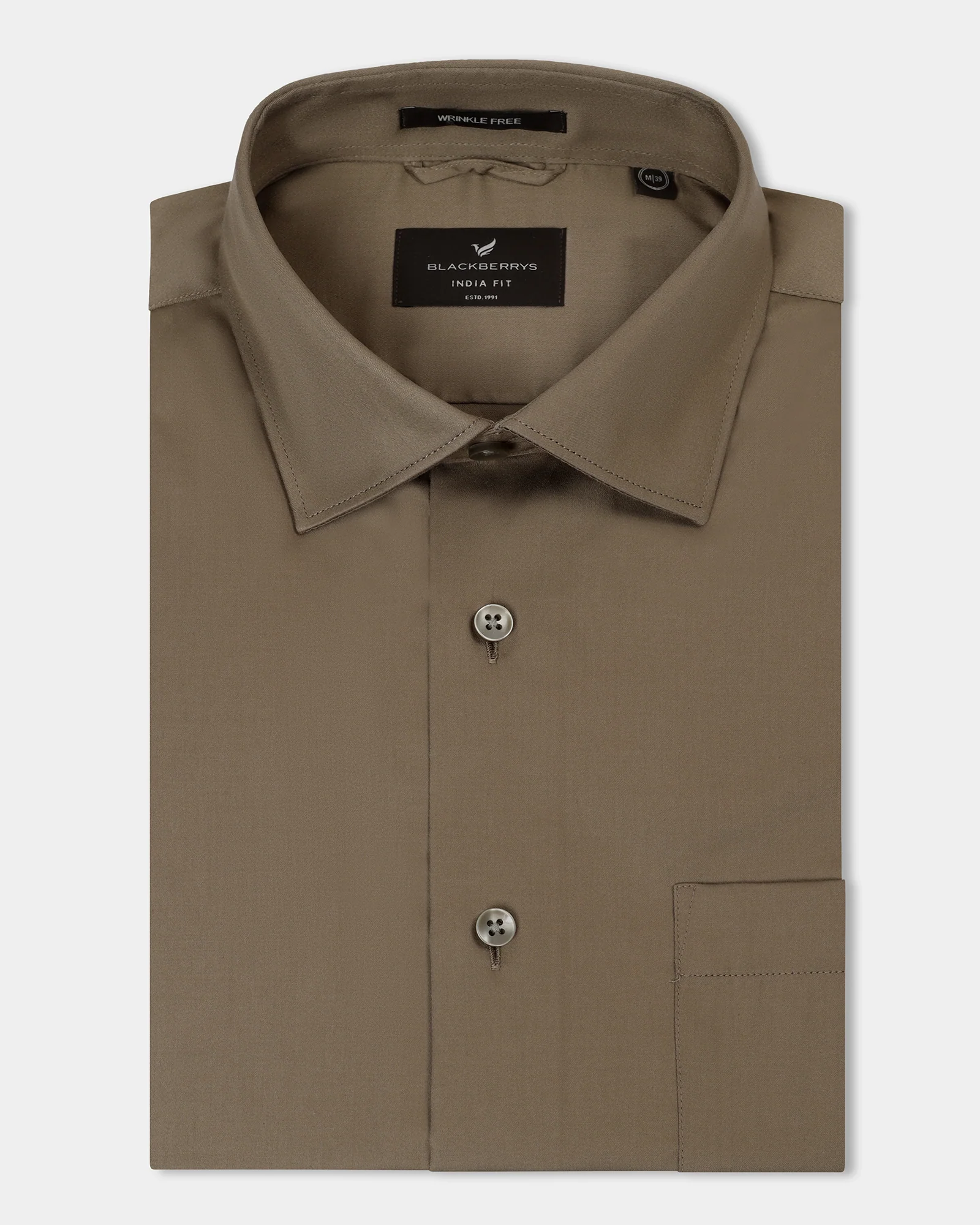Ochre Unwrinkle Solid Shirt - Sylvia - Image 5