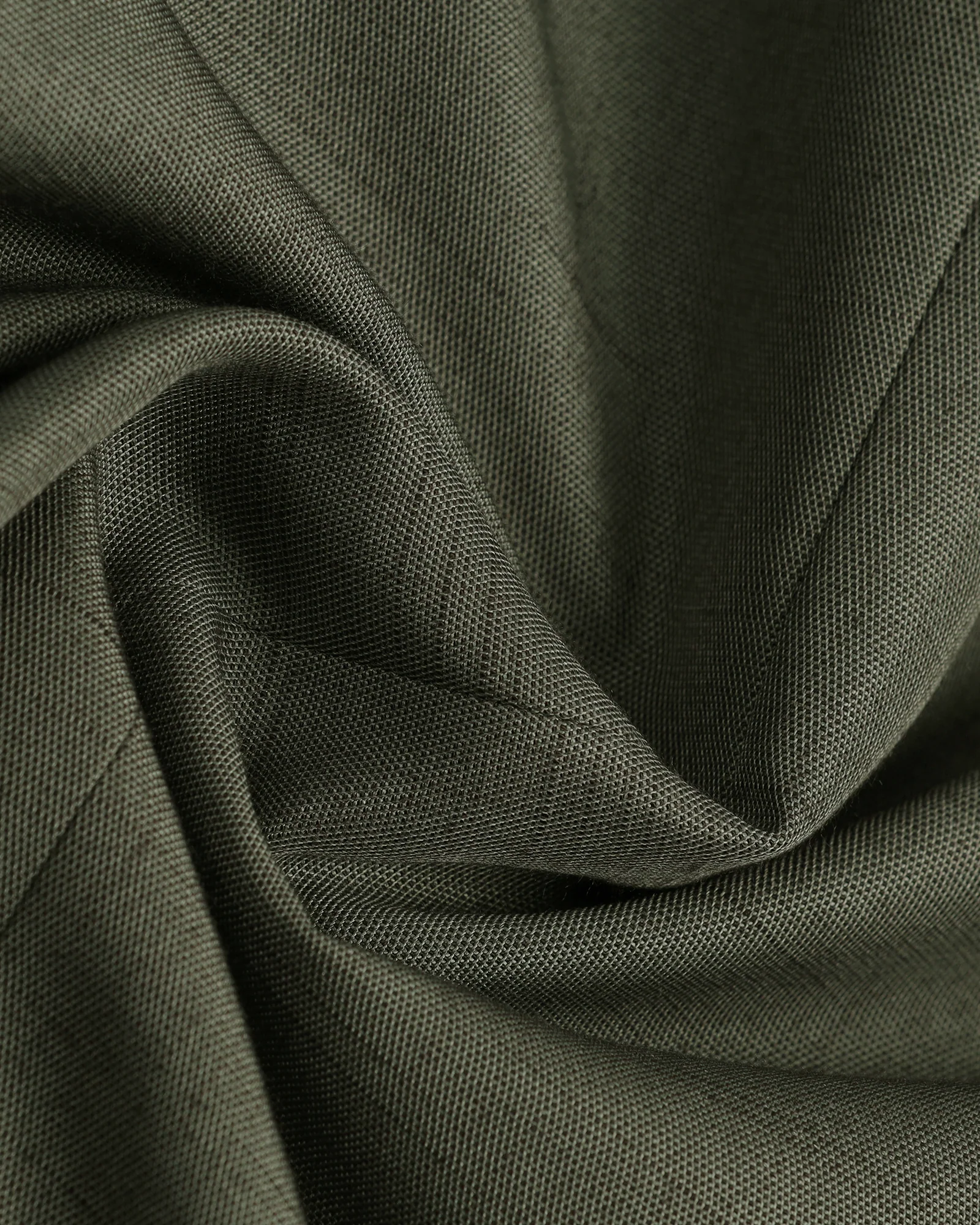Olive Two Piece Check Suit - Delton - Image 5