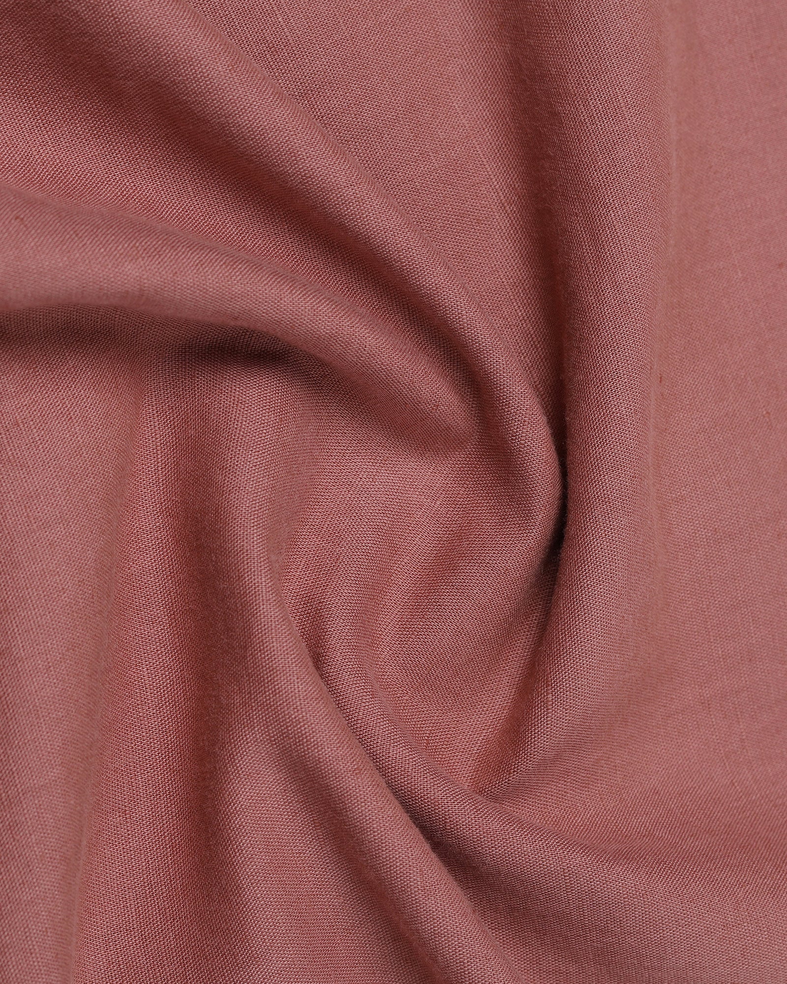 Peach Linen Solid Shirt - Cleo - Image 6