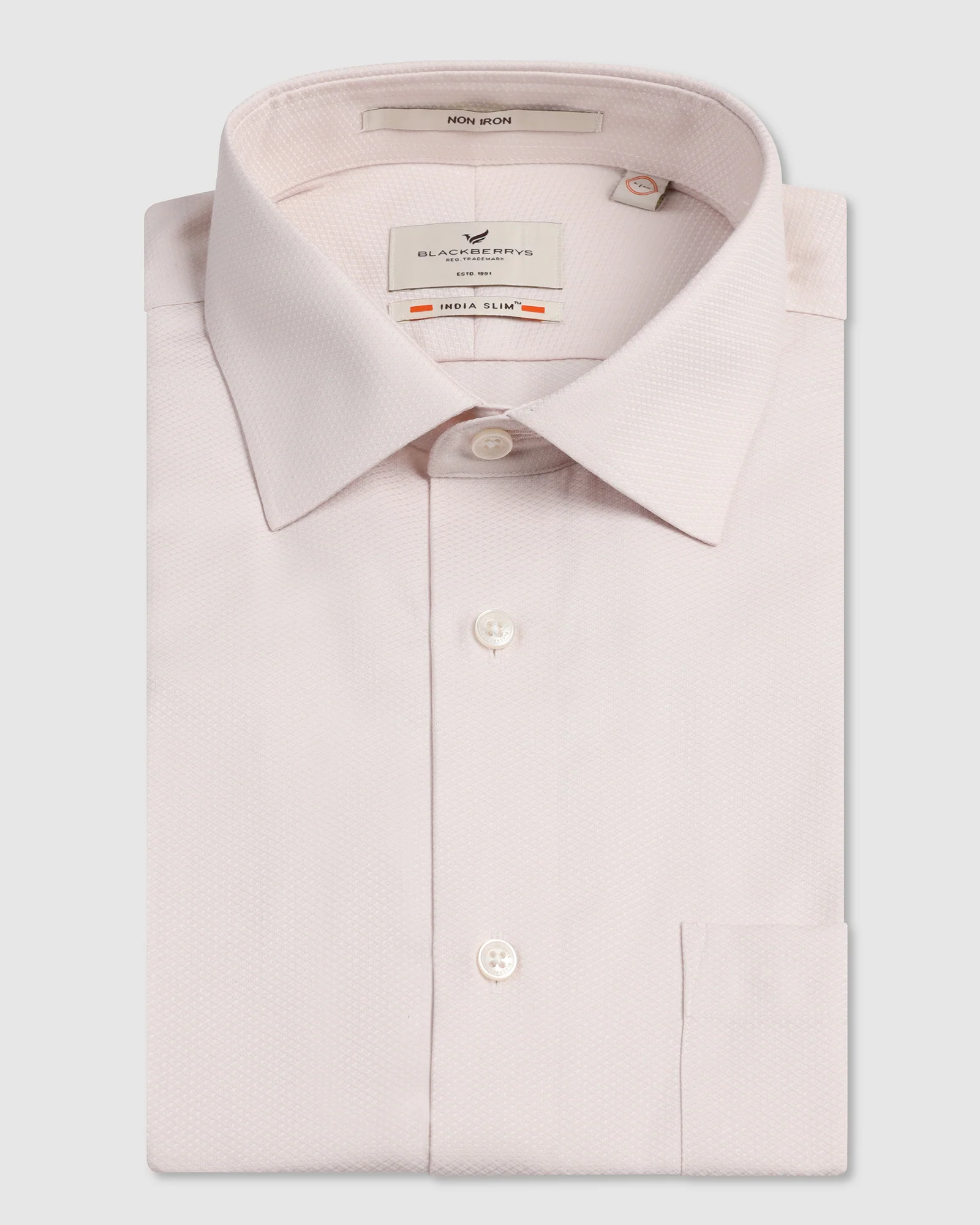 Peach Textured Shirt - Ryan - Image 5