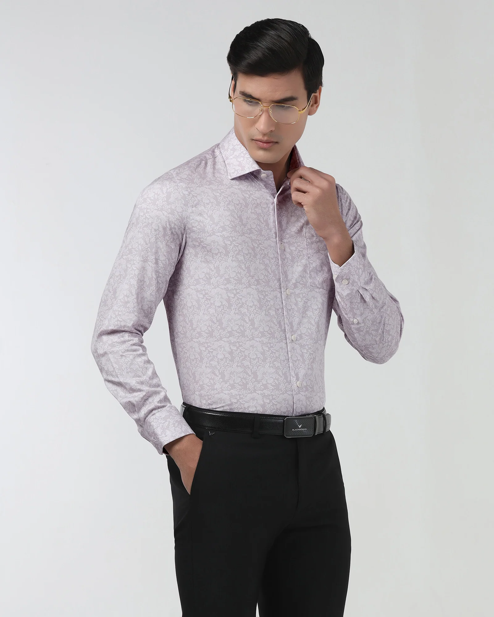 Pink Printed Shirt - Halen - Image 7