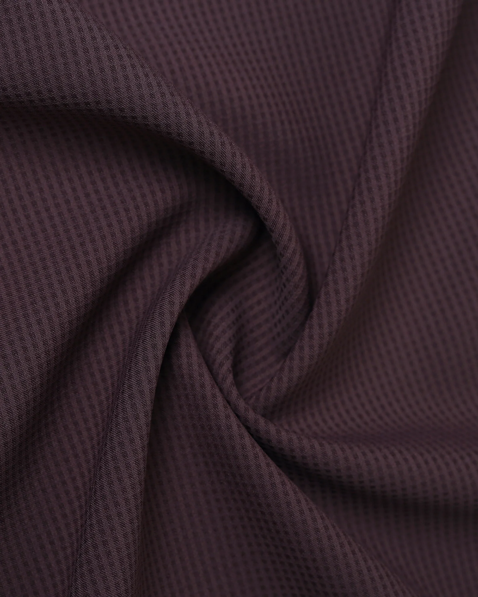 Plum Non Iron Textured Shirt - Relay E - Image 6