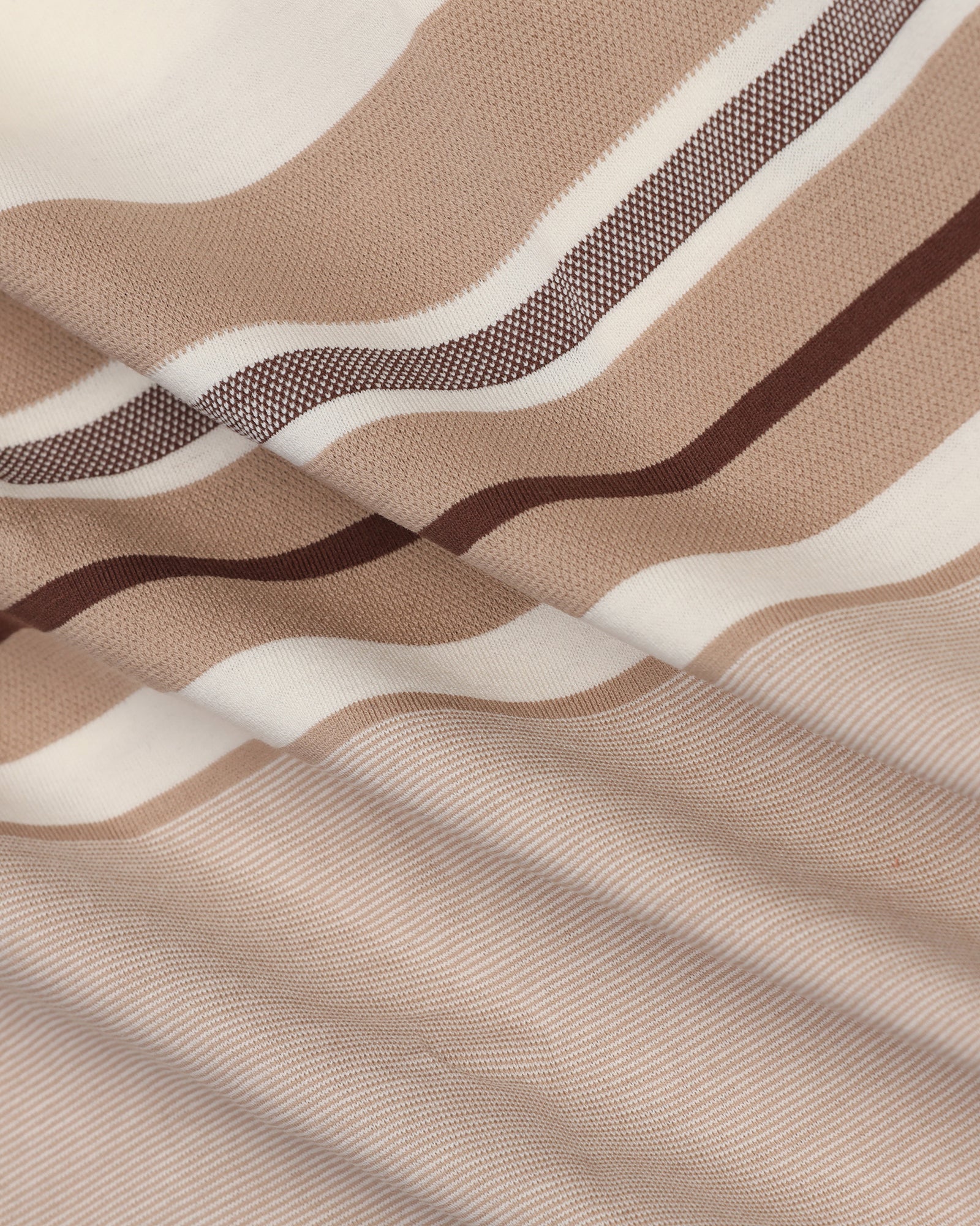 Polo Beige Stripe T-Shirt - Bella - Image 6