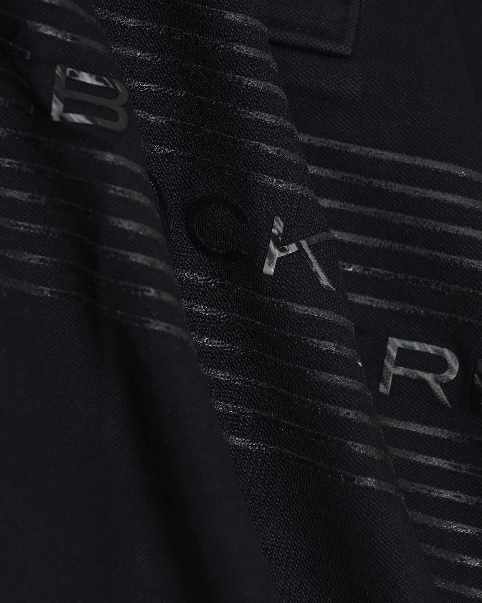 Polo Black Printed T-Shirt - Gemini - Image 6