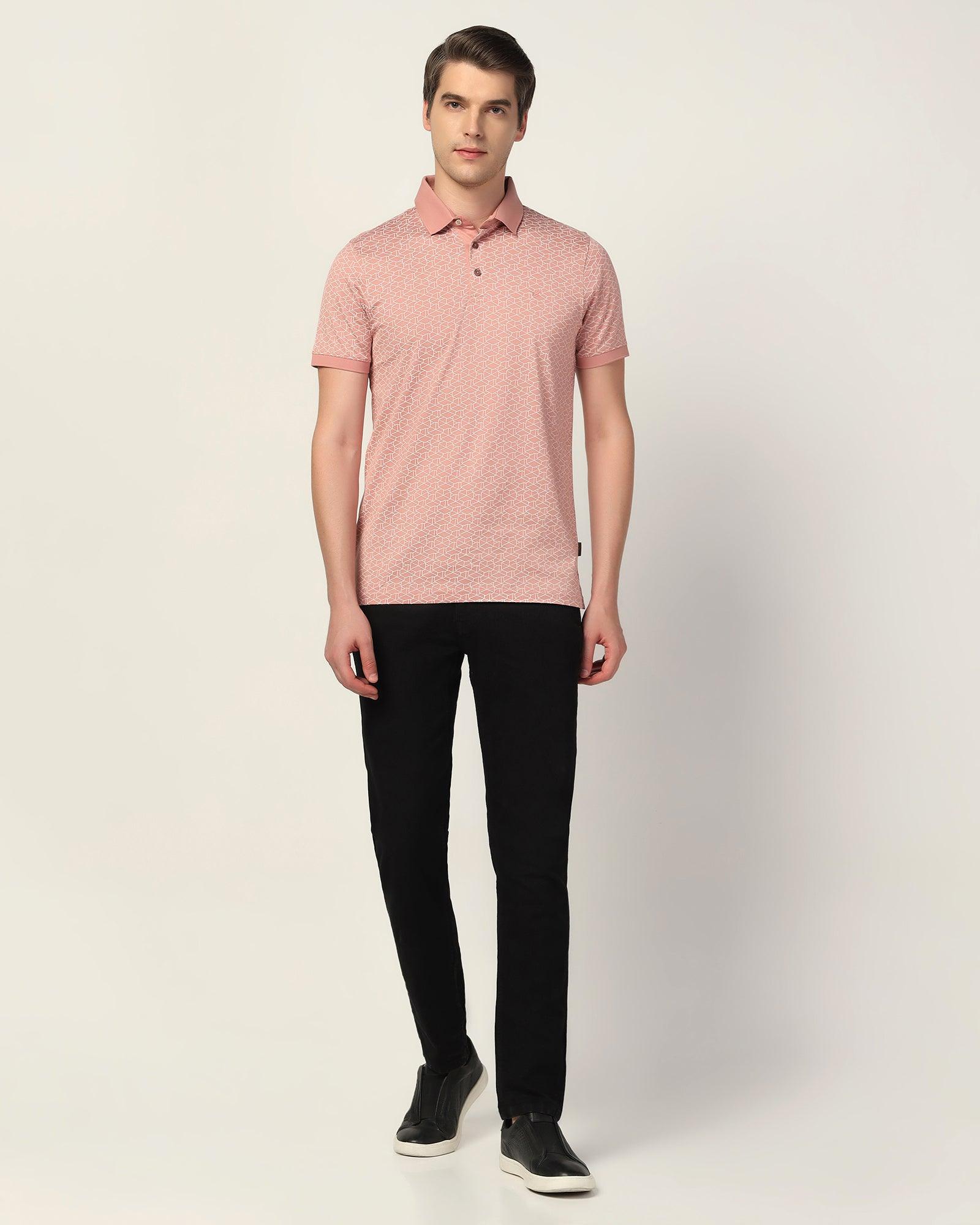Polo Pink Printed T-Shirt - Timmy - Image 3