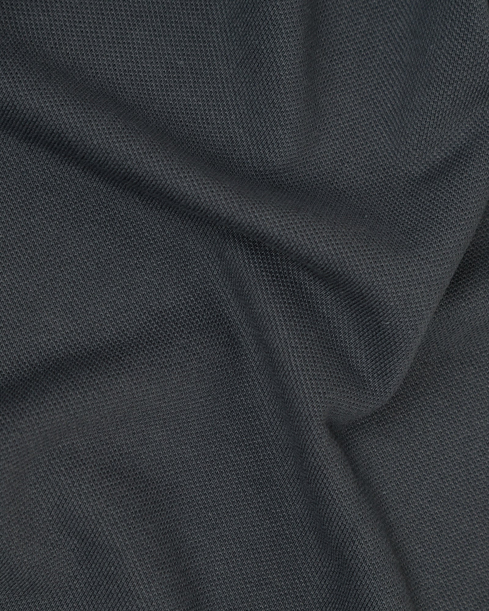 Polo Charcoal Solid T-Shirt - Diesel - Image 6
