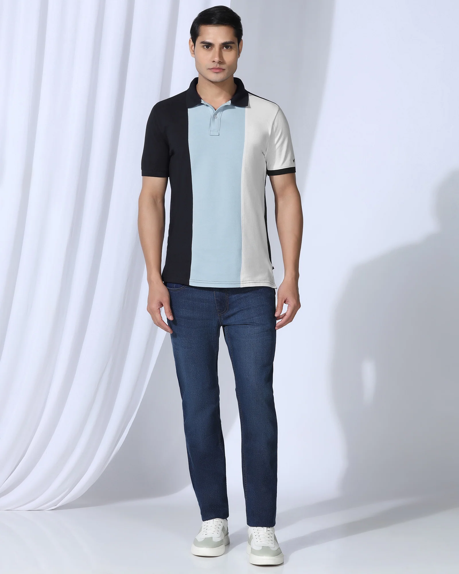 Polo Deep Navy Solid T-Shirt - Juniper - Image 3