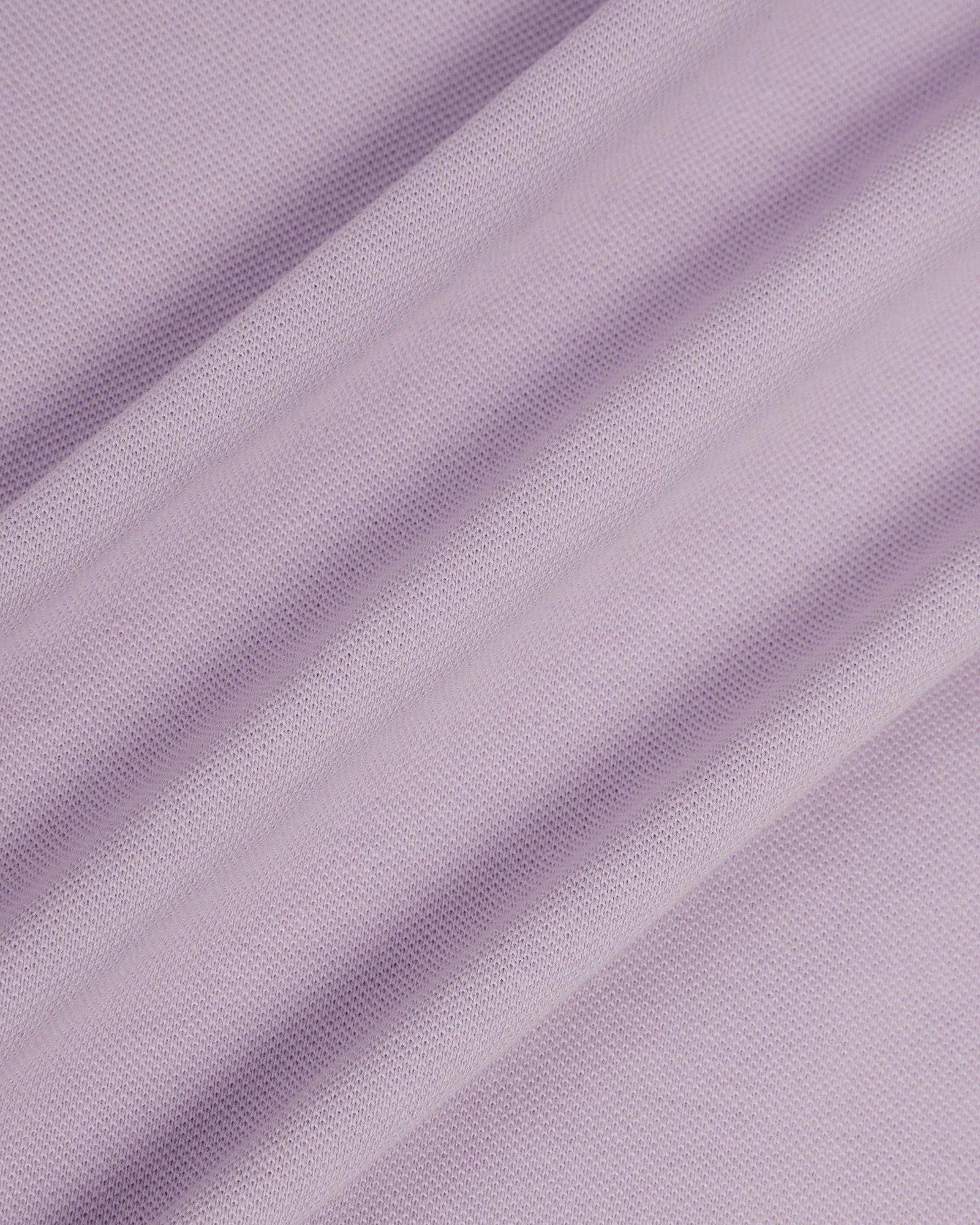 Polo Lavender Solid T-Shirt - Elara - Image 6