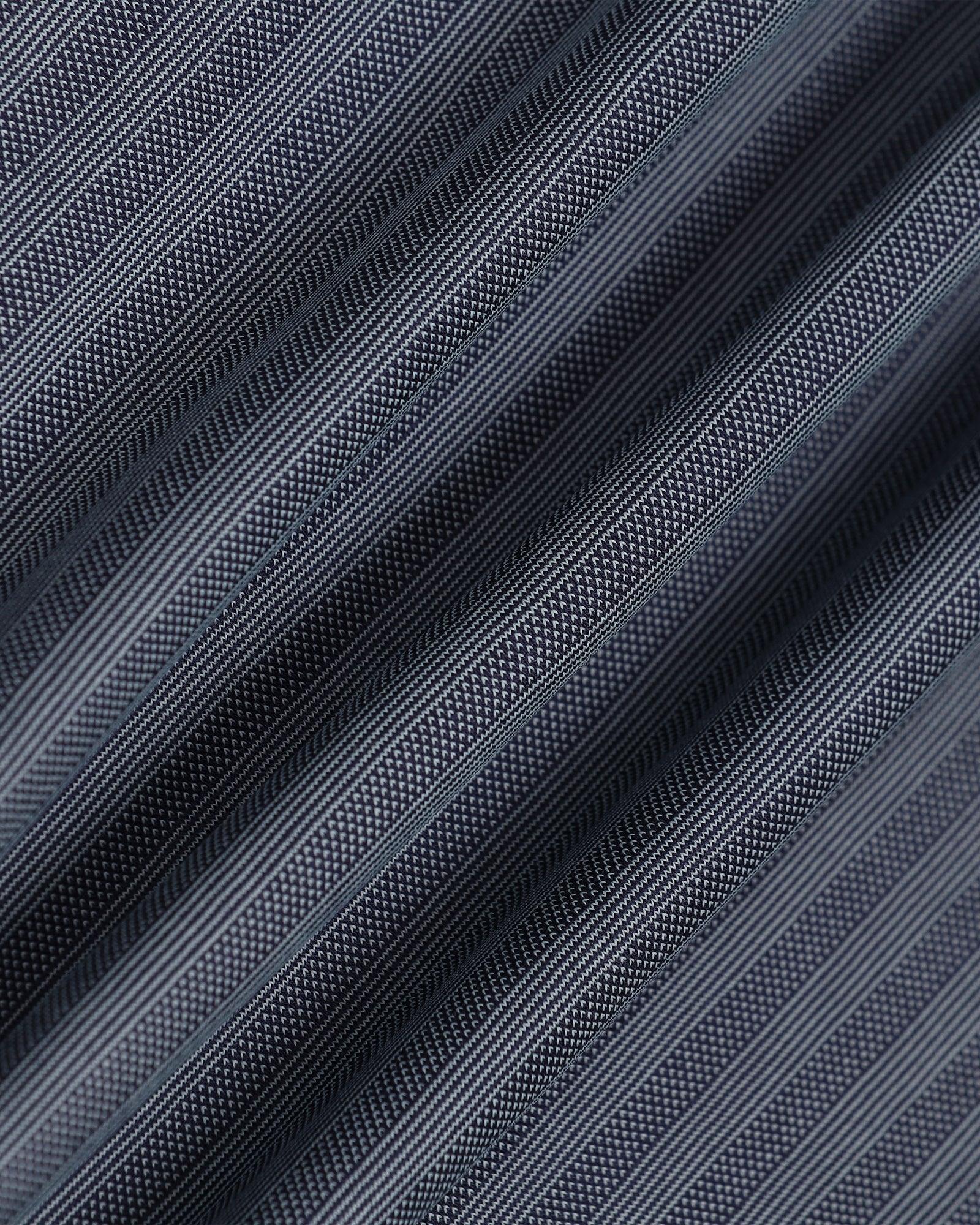 Polo Navy Structure T-Shirt - Kiyo - Image 6