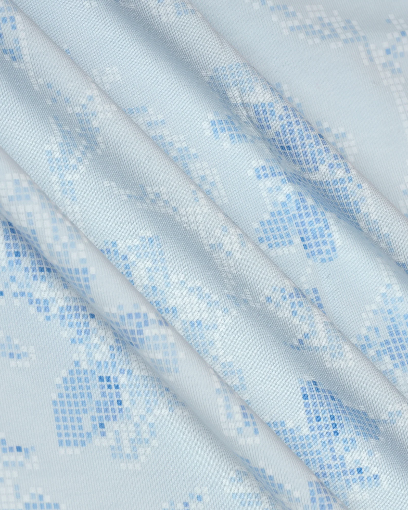 Polo Sky Blue Printed T-Shirt - Infinity - Image 6