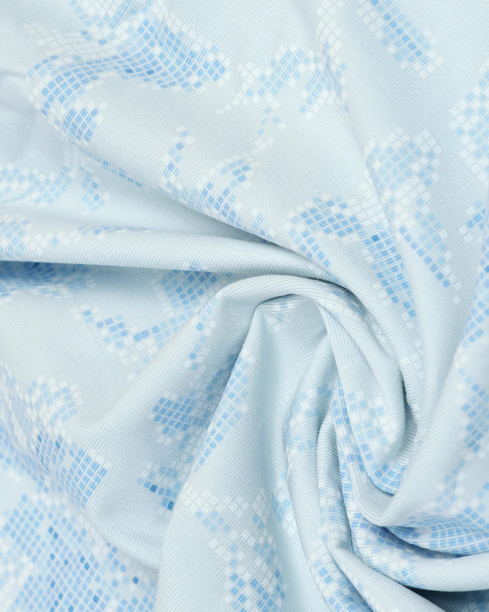 Polo Sky Blue Printed T-Shirt - Infinity - Image 6