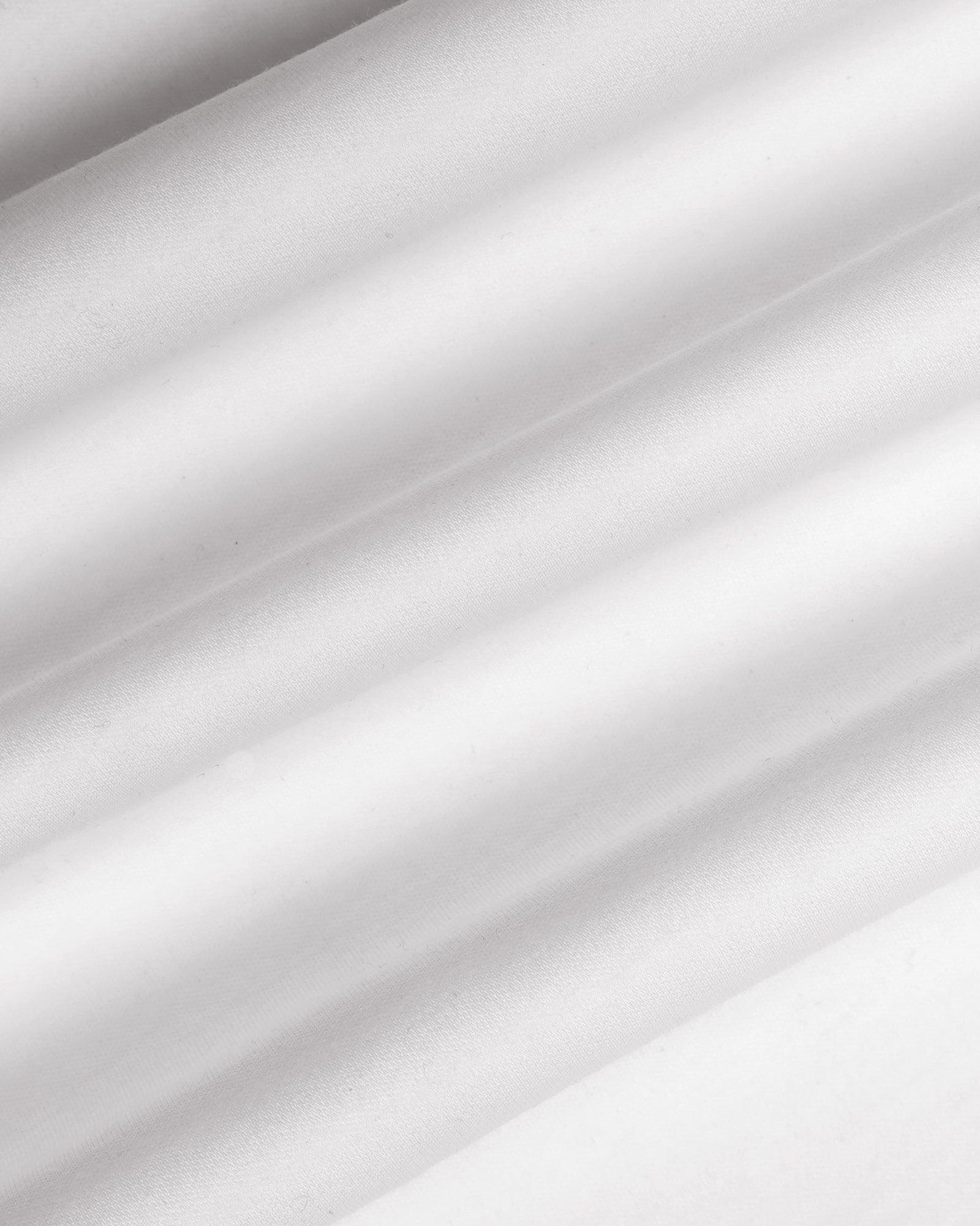 Polo White Solid T-Shirt - Toll - Image 6