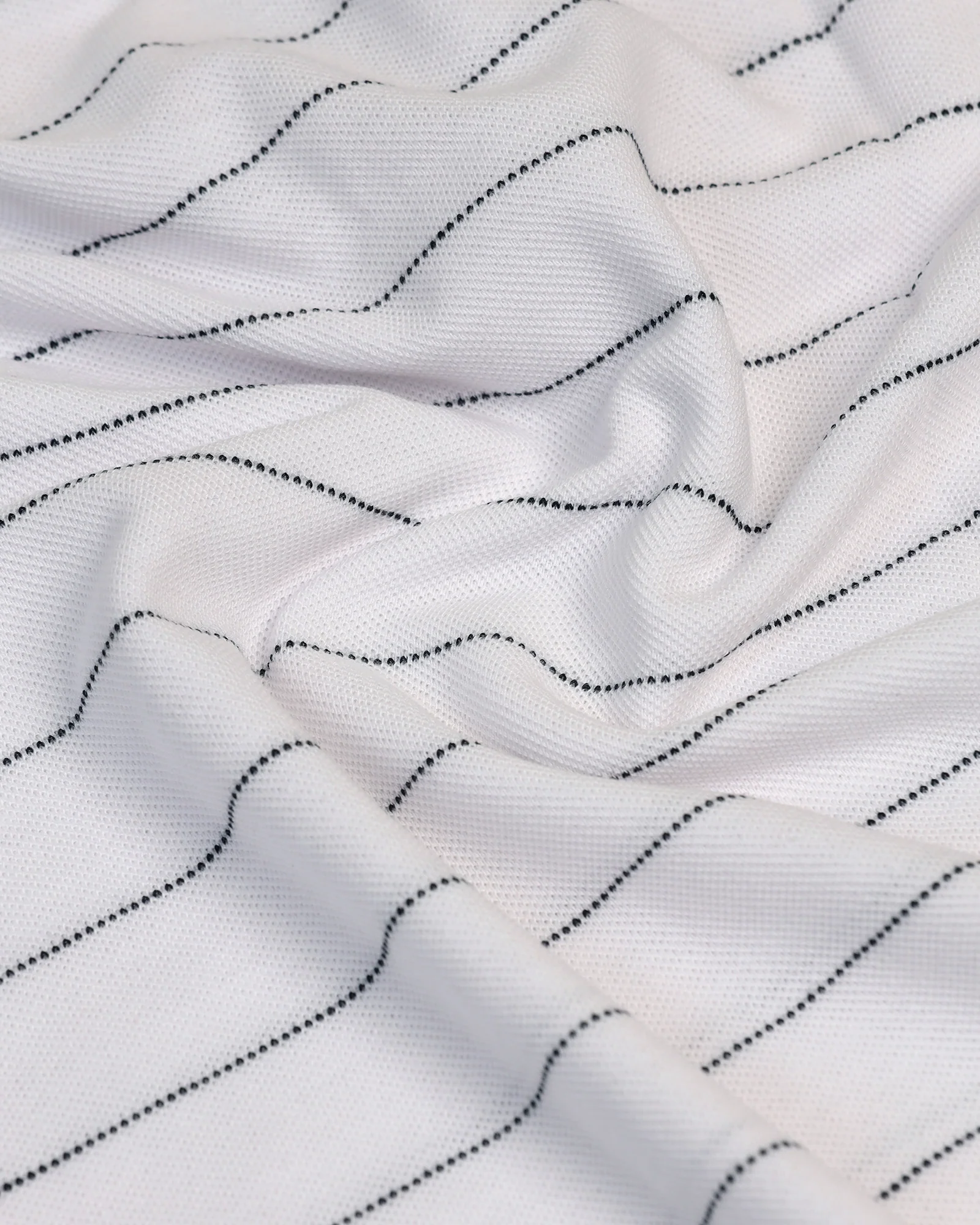 Polo White Stripe T-Shirt - Willow - Image 6