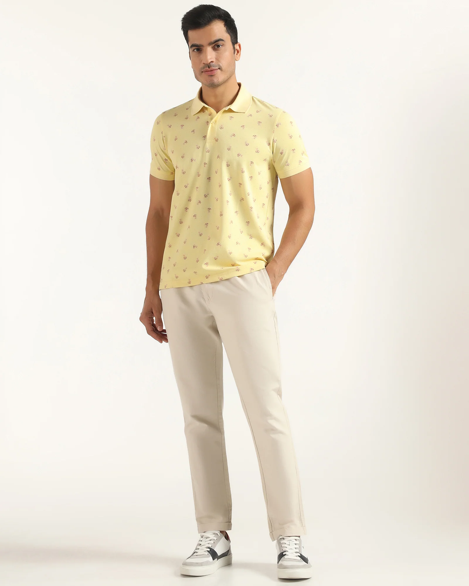 Polo Yellow Printed T-Shirt - Sonic - Image 3