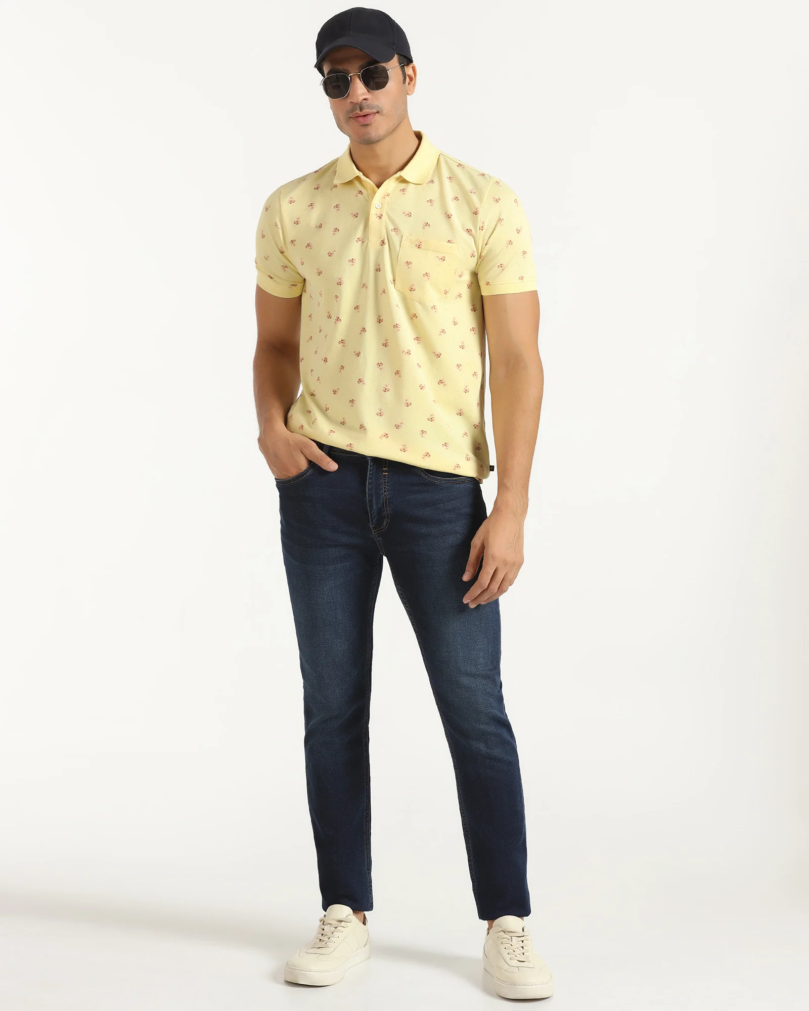Polo Yellow Printed T-Shirt - Sonic - Image 7