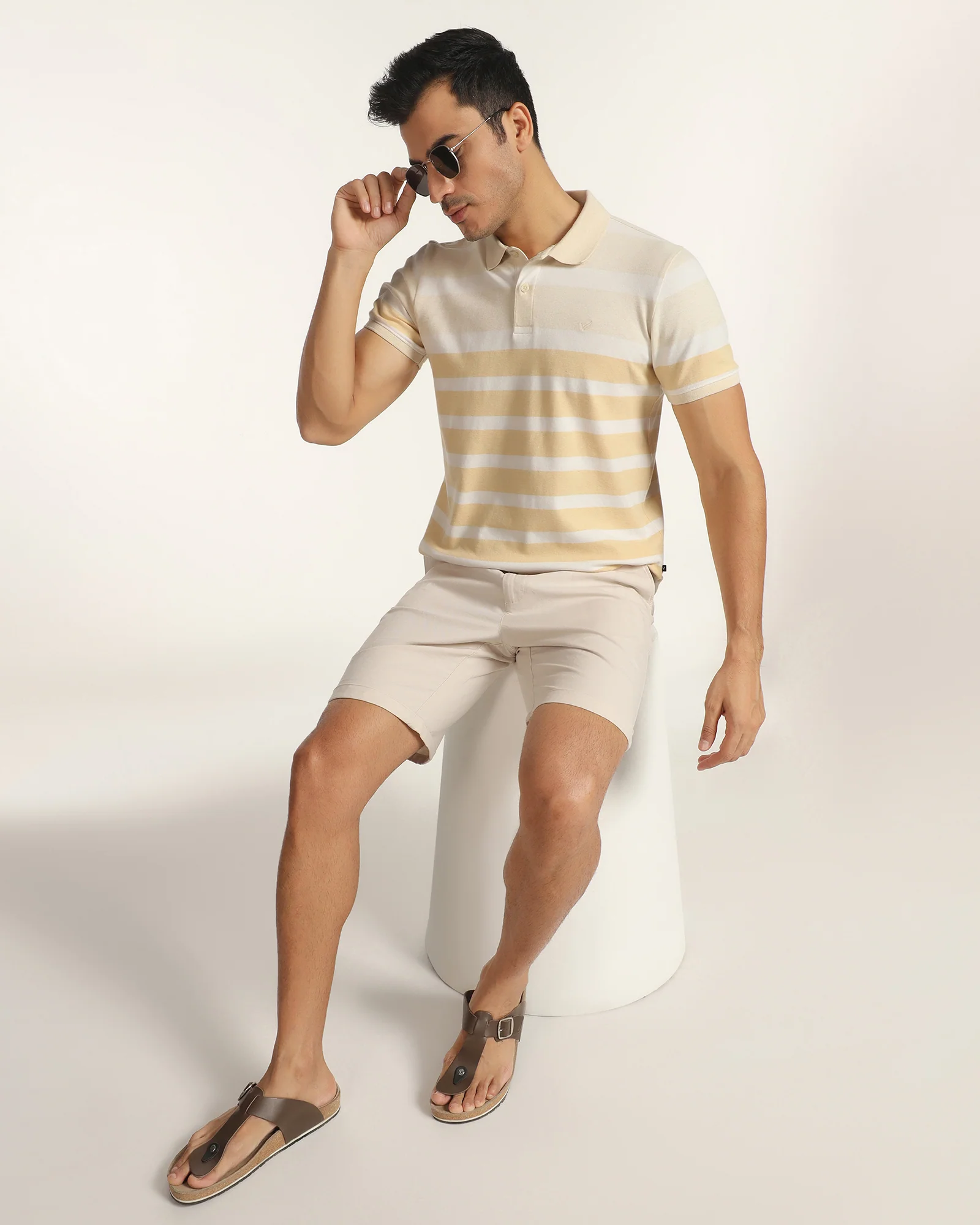 Polo Yellow Stripe T-Shirt - Scorpius - Image 8