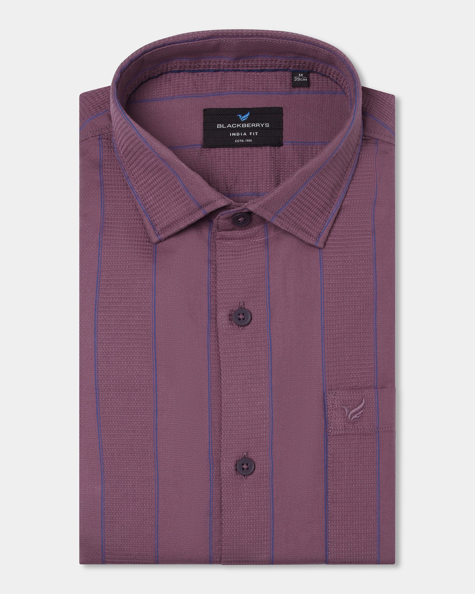 Purple Stripe Shirt - Sabel - Image 5
