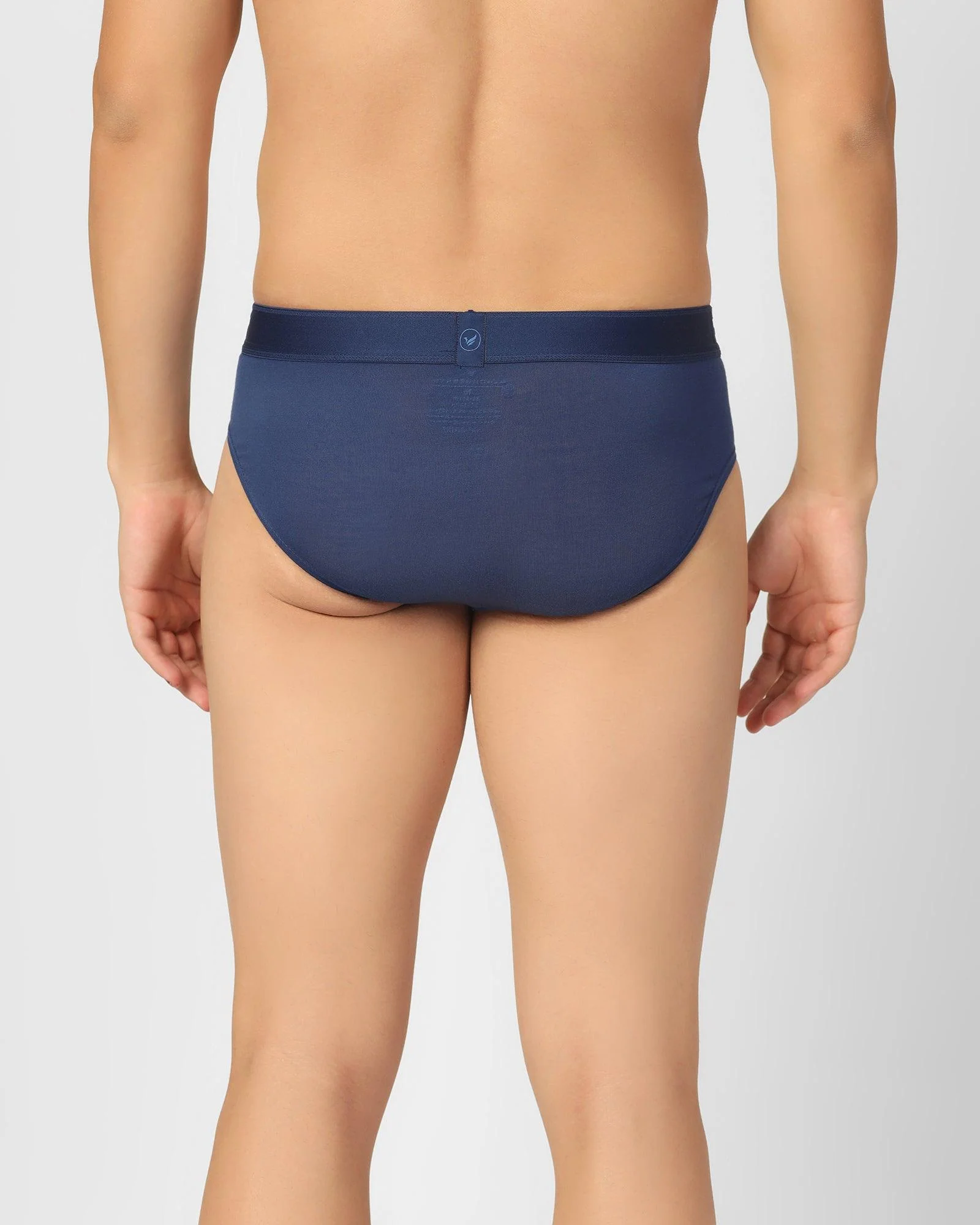 Royal Blue Solid Brief - Russel - Image 5
