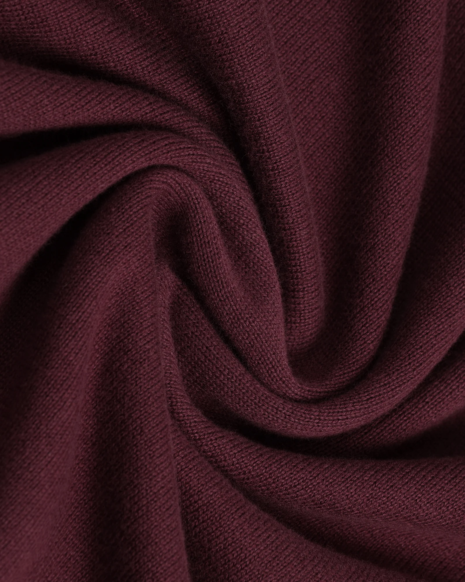 Rust Polo Neck Textured Sweater - Joshua - Image 5