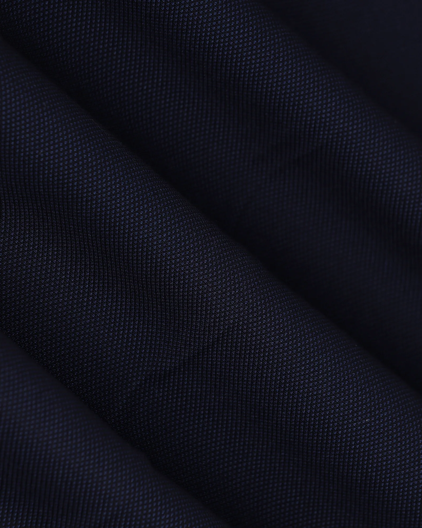Slim Comfort B-95 Formal Navy Textured Trouser - Campbell - Image 6