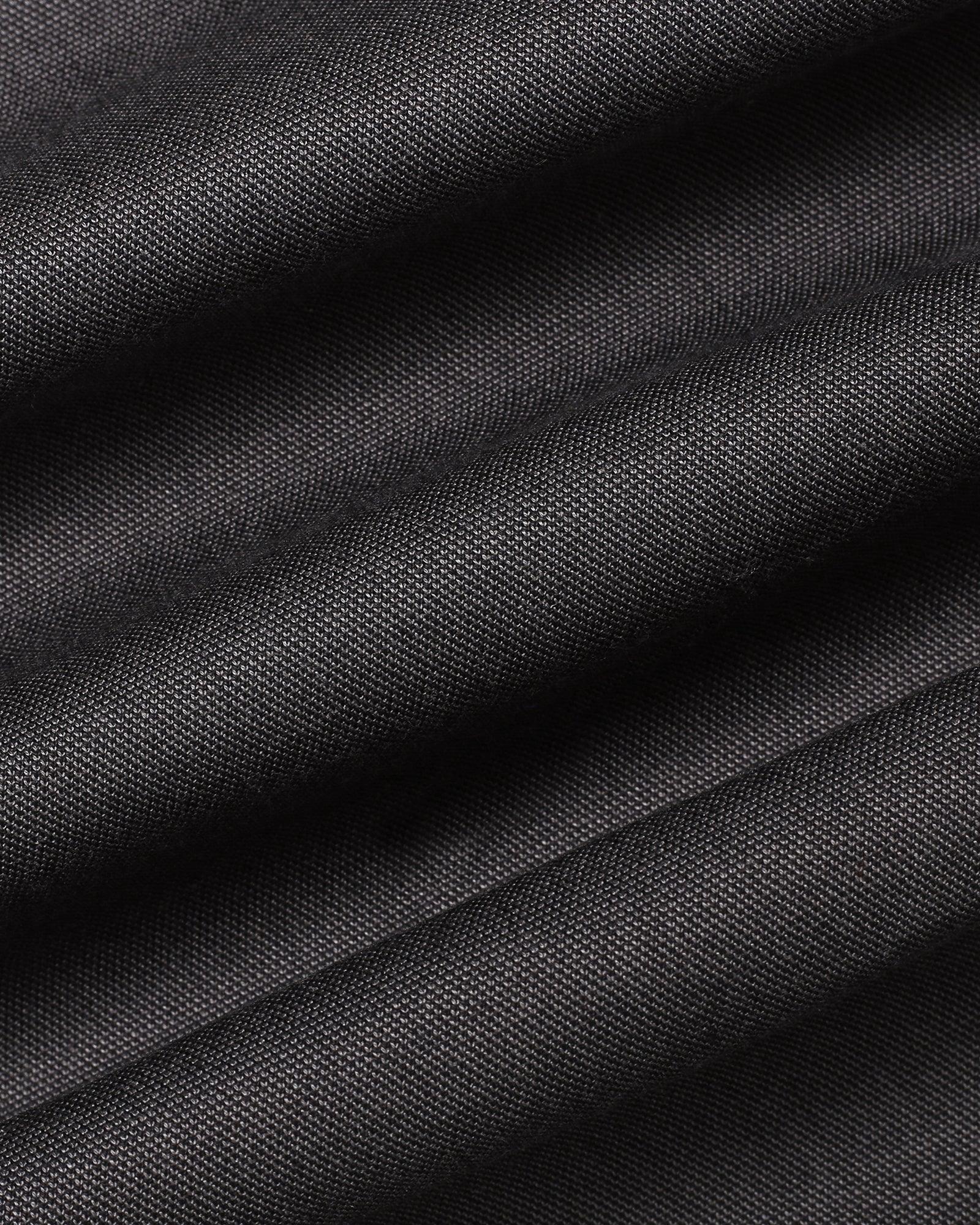 Slim Comfort B-95 Casual Black Solid Khakis - Zimo - Image 6