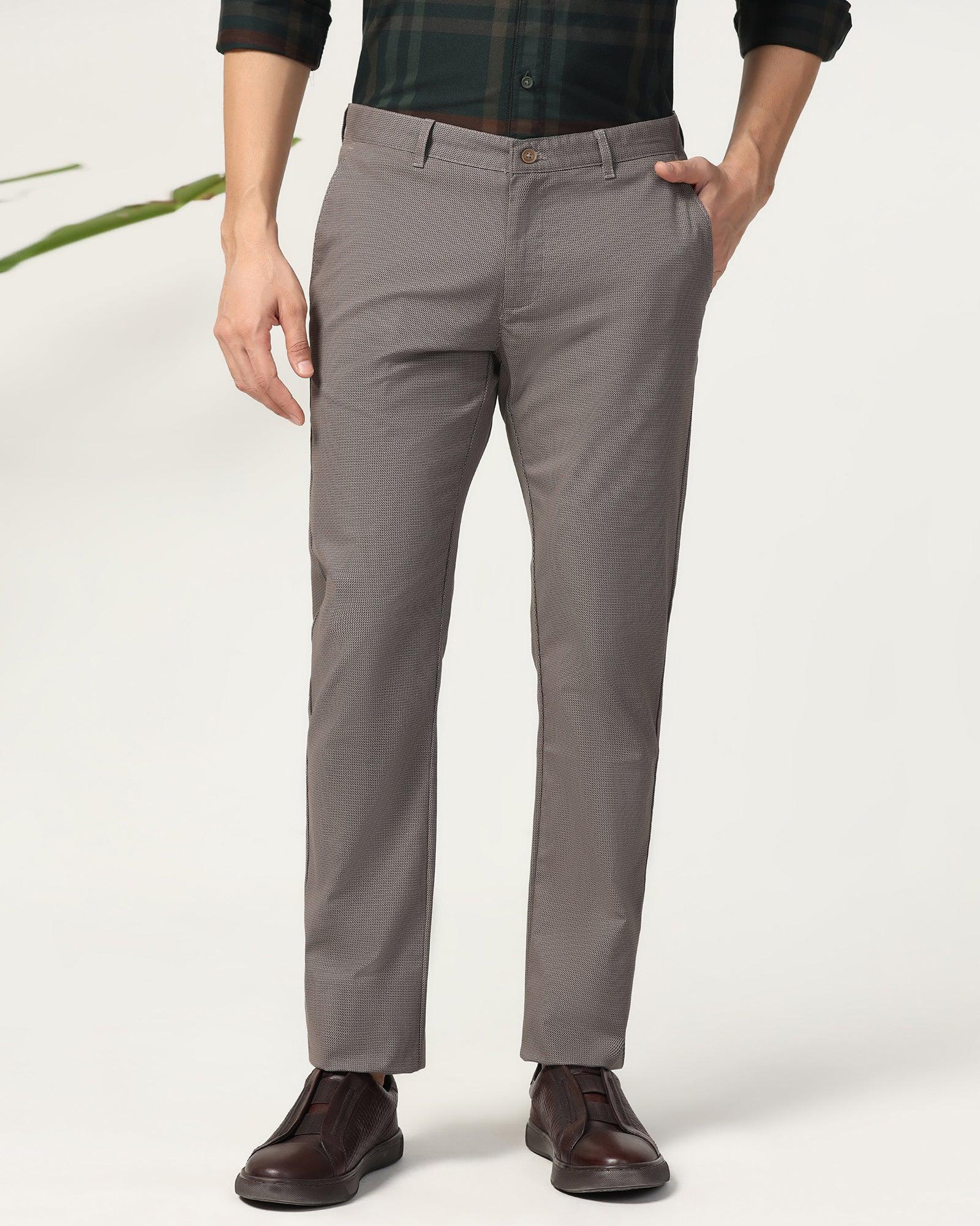 Slim Comfort B-95 Casual Mouse Printed Khakis - Bai - Image 7