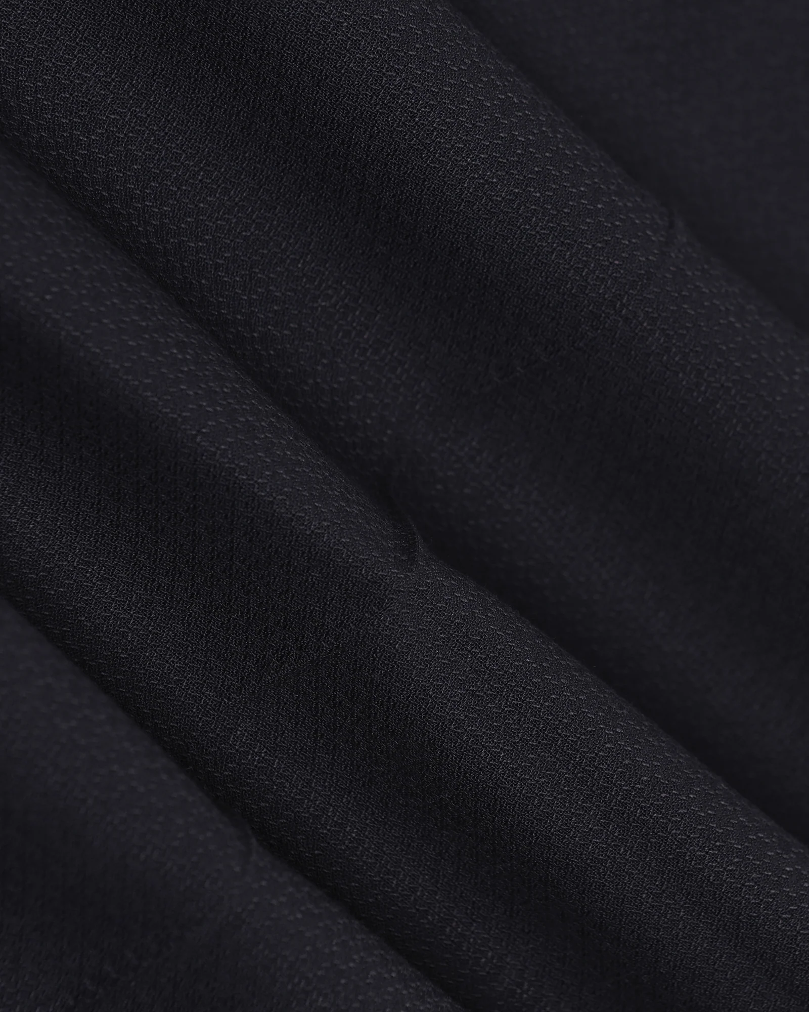 Straight B-90 Formal Navy Textured Trouser - Saint - Image 6