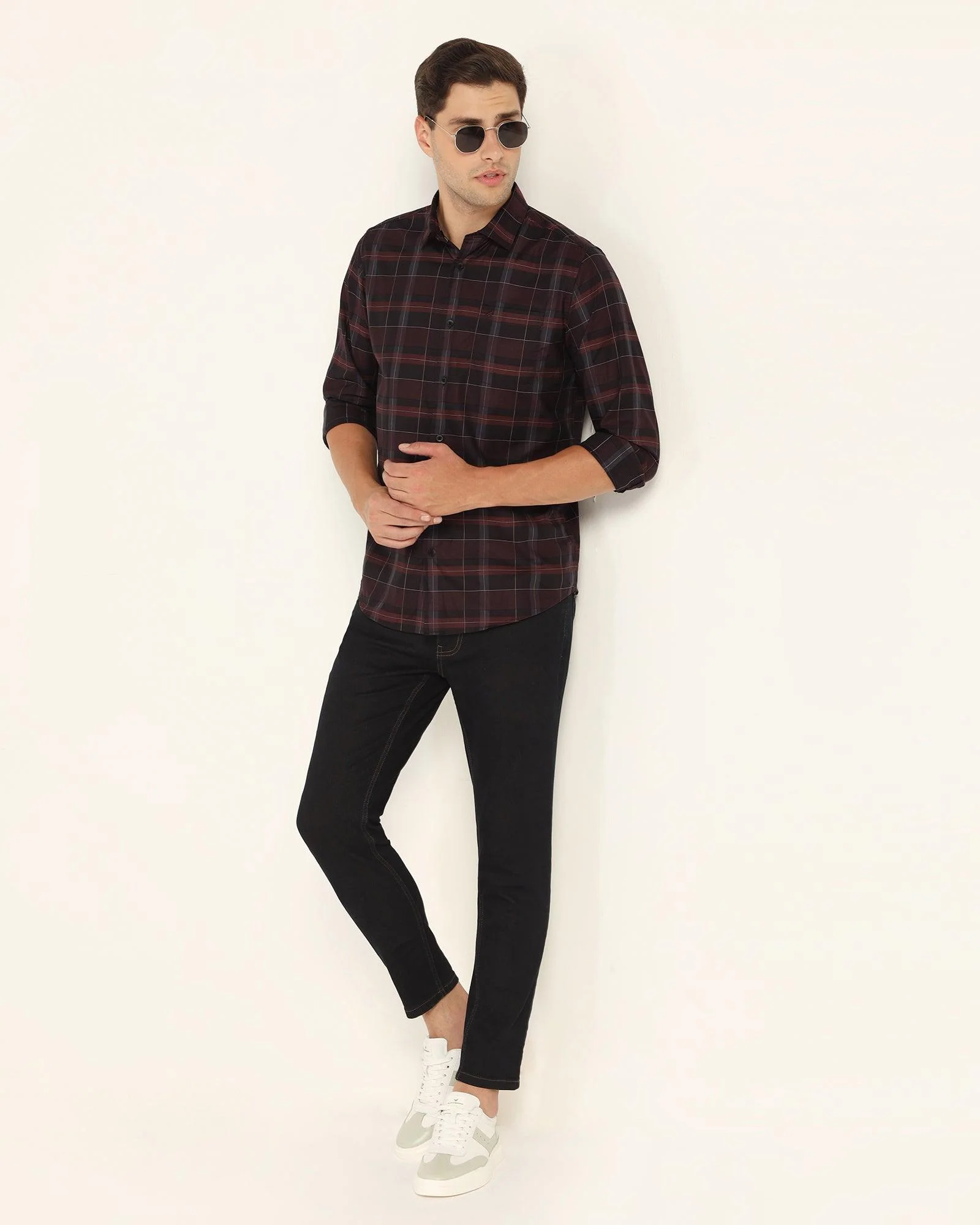 Super Clean Skinny Cropped Fiji Fit Indigo Blue Jeans - Elias - Image 7