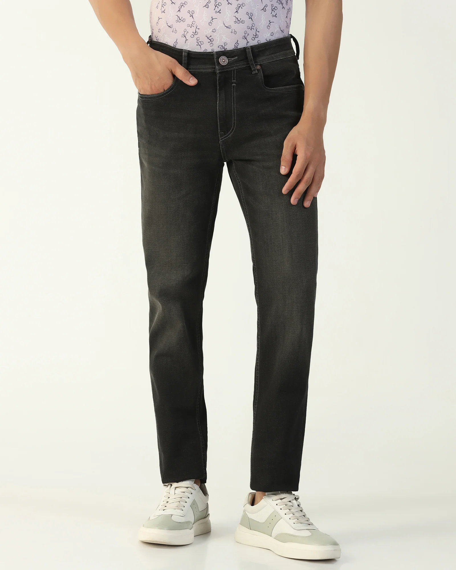 Super Clean Slim Yonk Fit Black Jeans - Kerem - Image 3