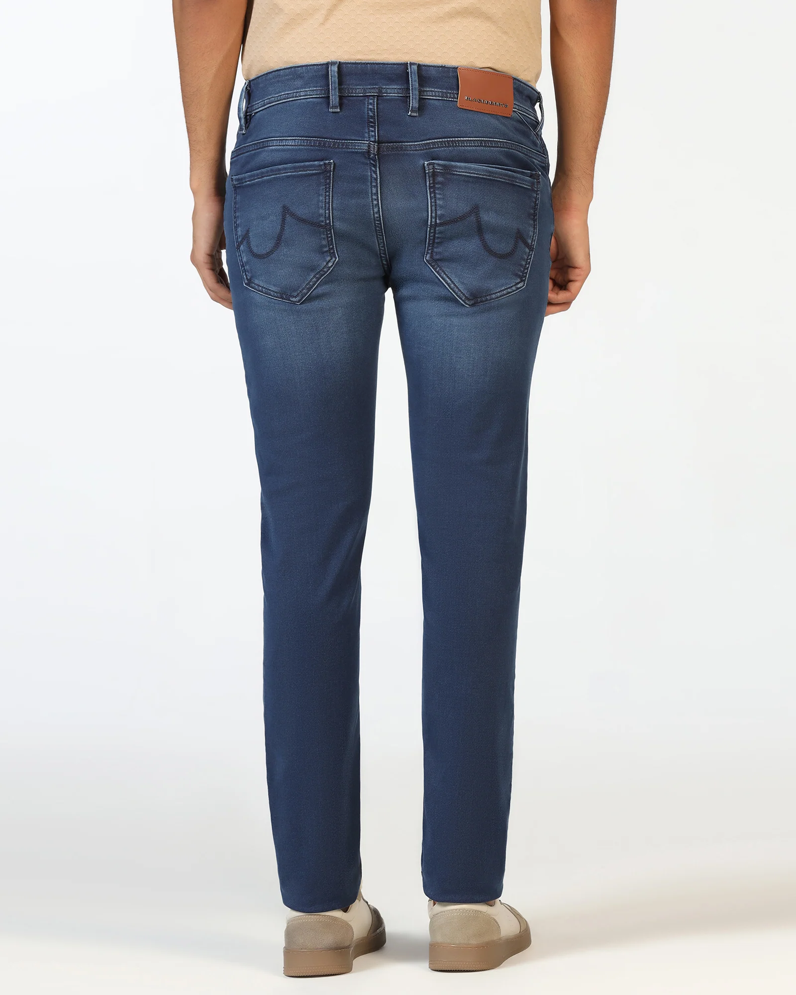 Super Clean Slim Yonk Fit Indigo Jeans - Anatol - Image 2