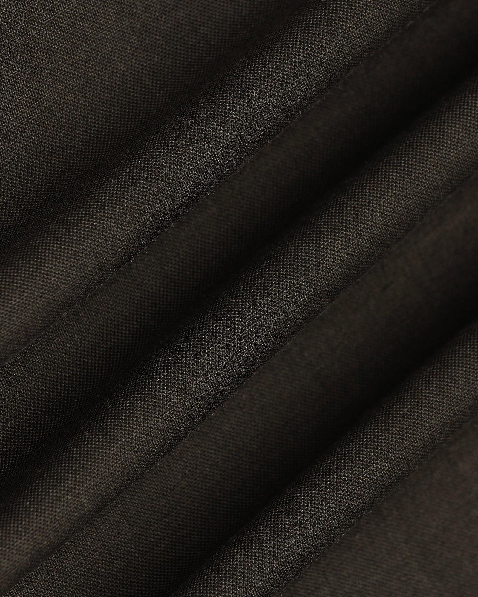 Super Slim Phoenix Formal Charcoal Solid Trouser - Hurricane - Image 6