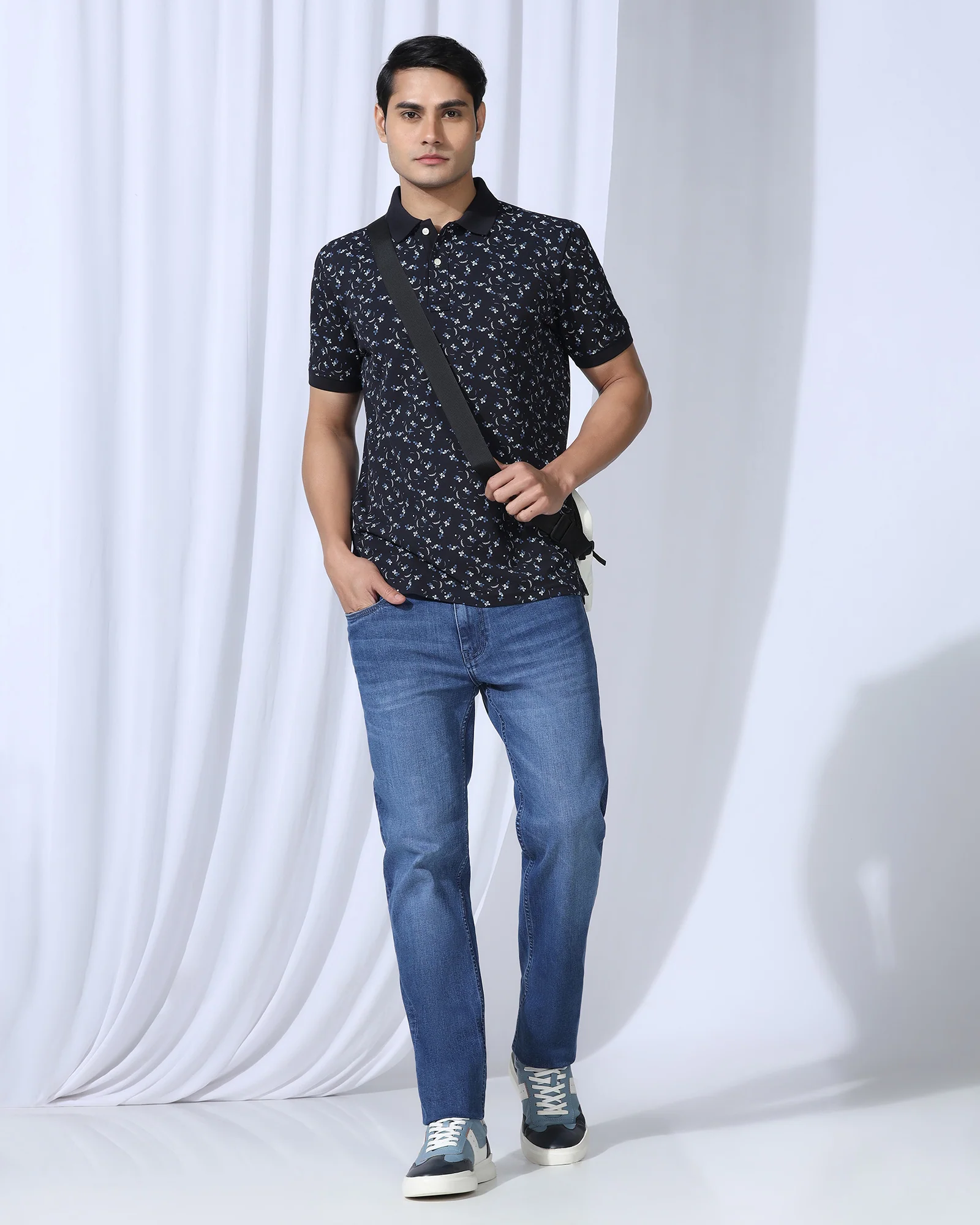 Superflex Slim Yonk Fit Indigo Jeans - Benjee - Image 7