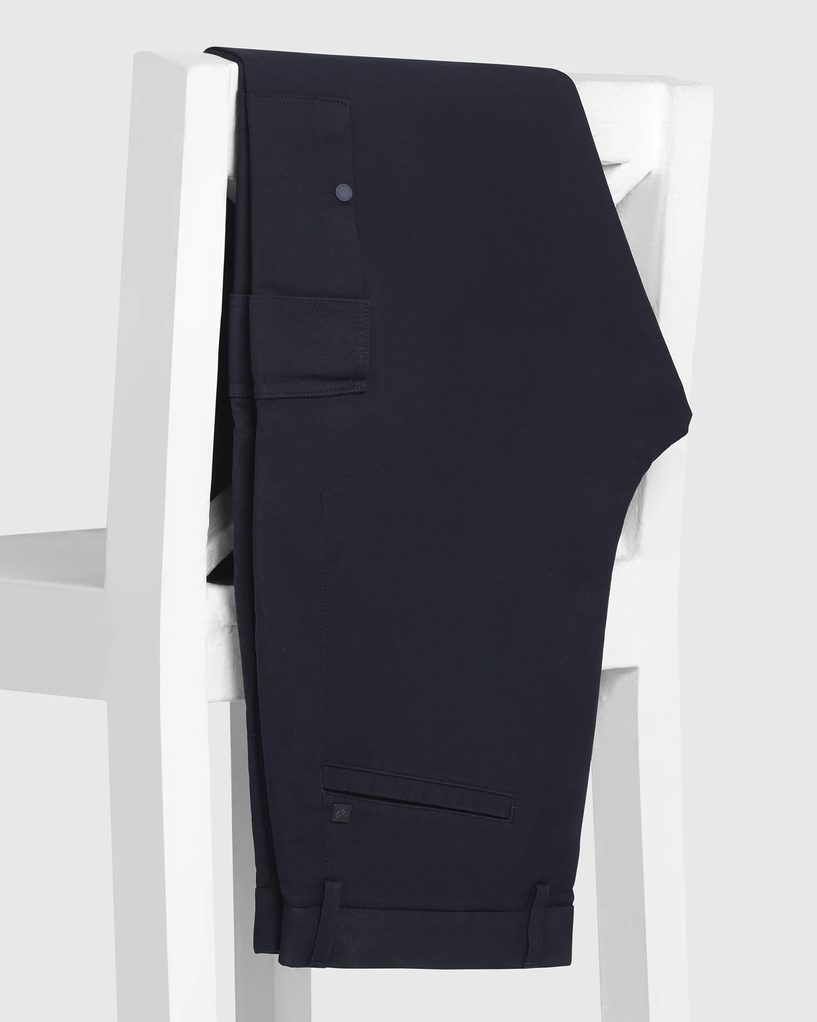 TechPro Sneaker Fit Casual Navy Solid Khakis - Andy - Image 5
