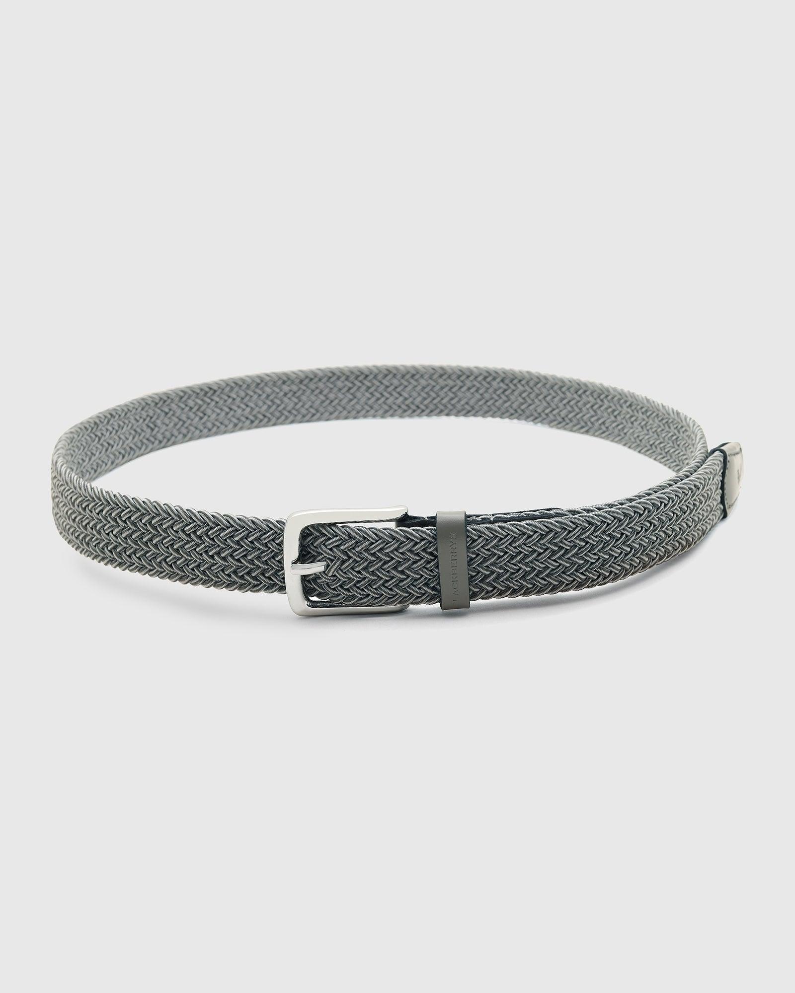 Stretchable Grey Textured Belt - Salyer - Image 5