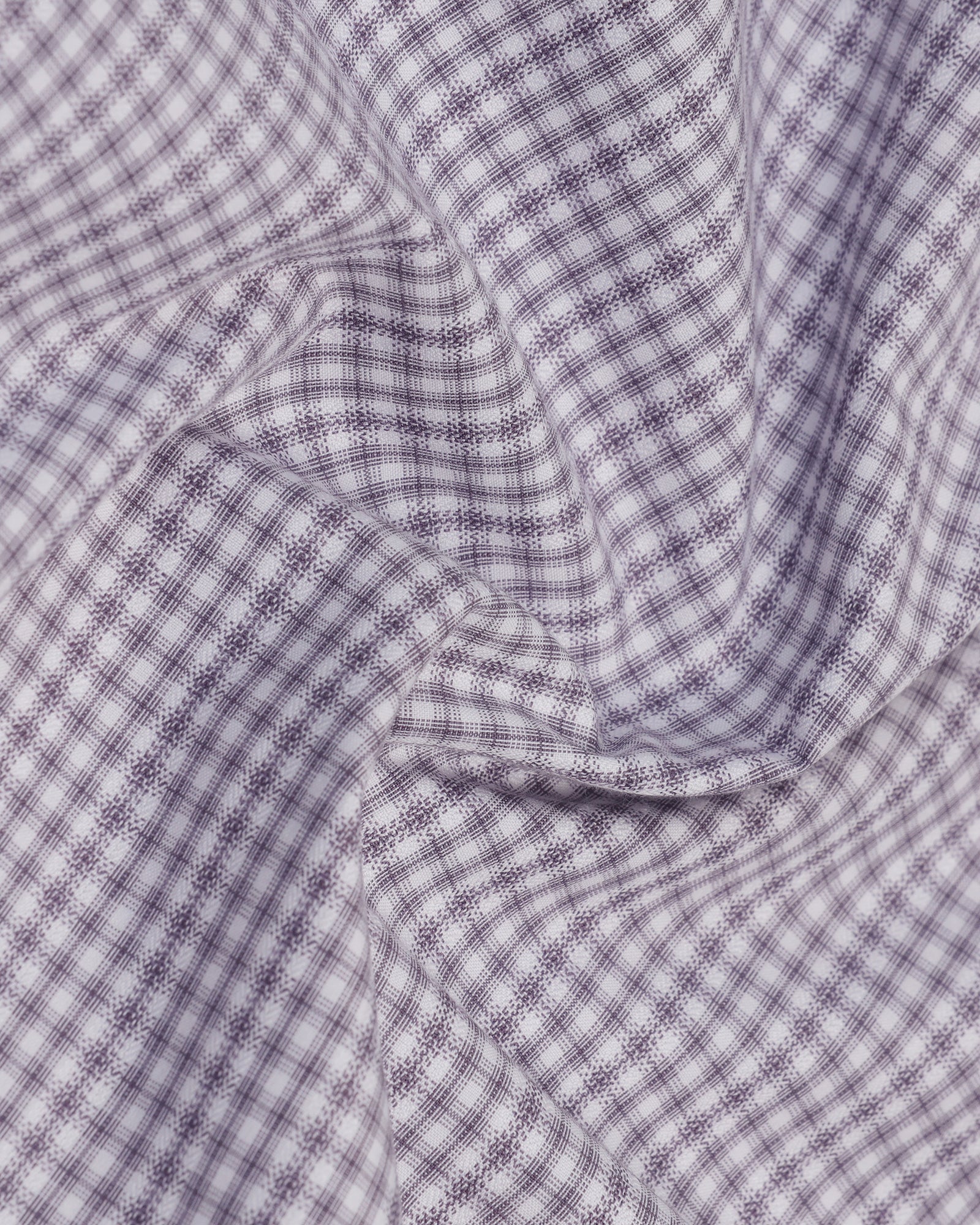 Temp Tech Formal Purple Check Shirt - Vertigo - Image 6