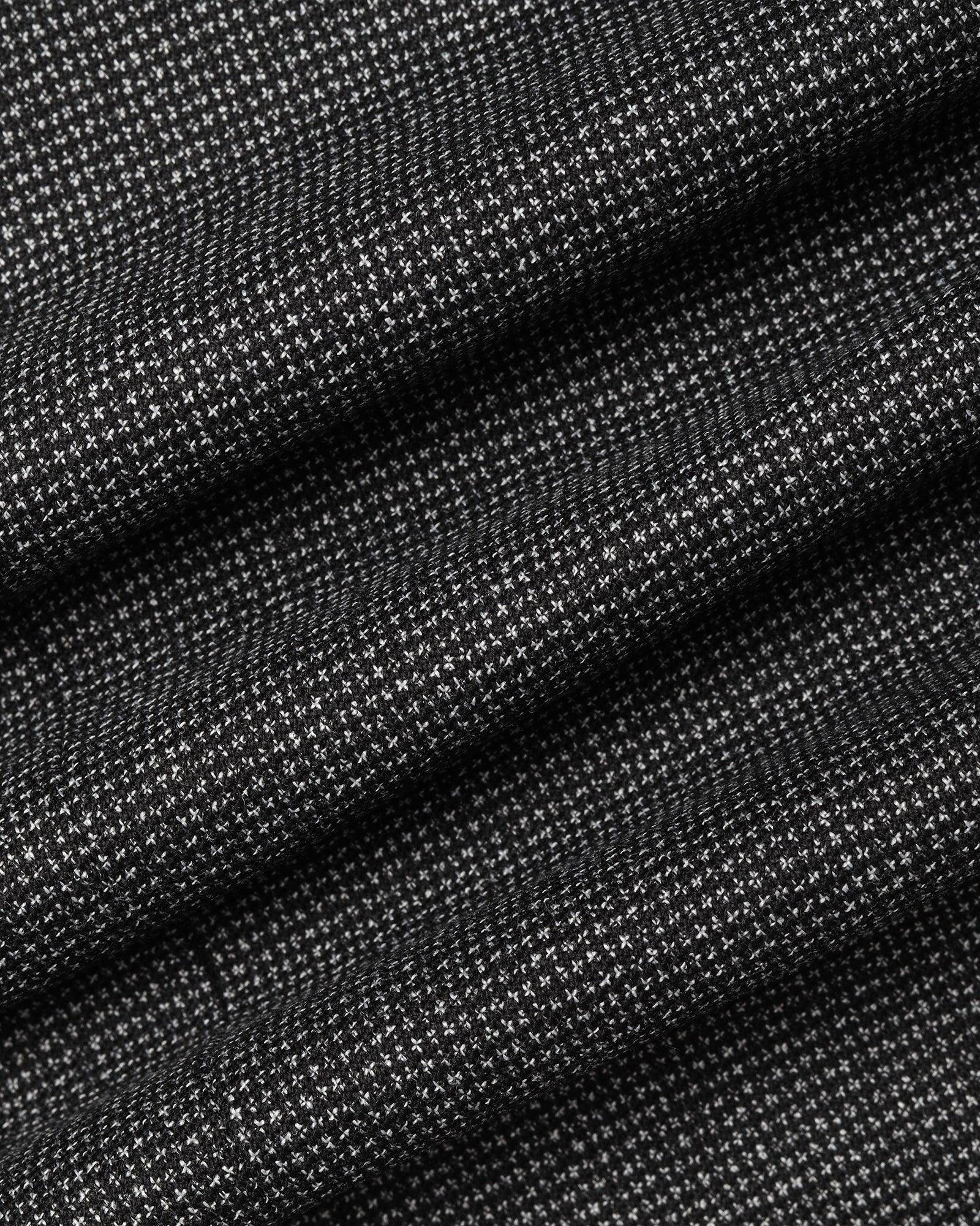 Three Piece Black Textured Formal Suit - Helm - Image 7