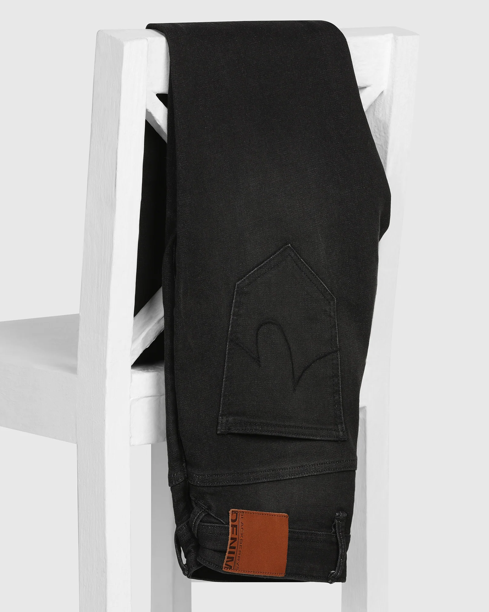 Ultrasoft Skinny Cropped Fiji Fit Black Jeans - Marcel - Image 5