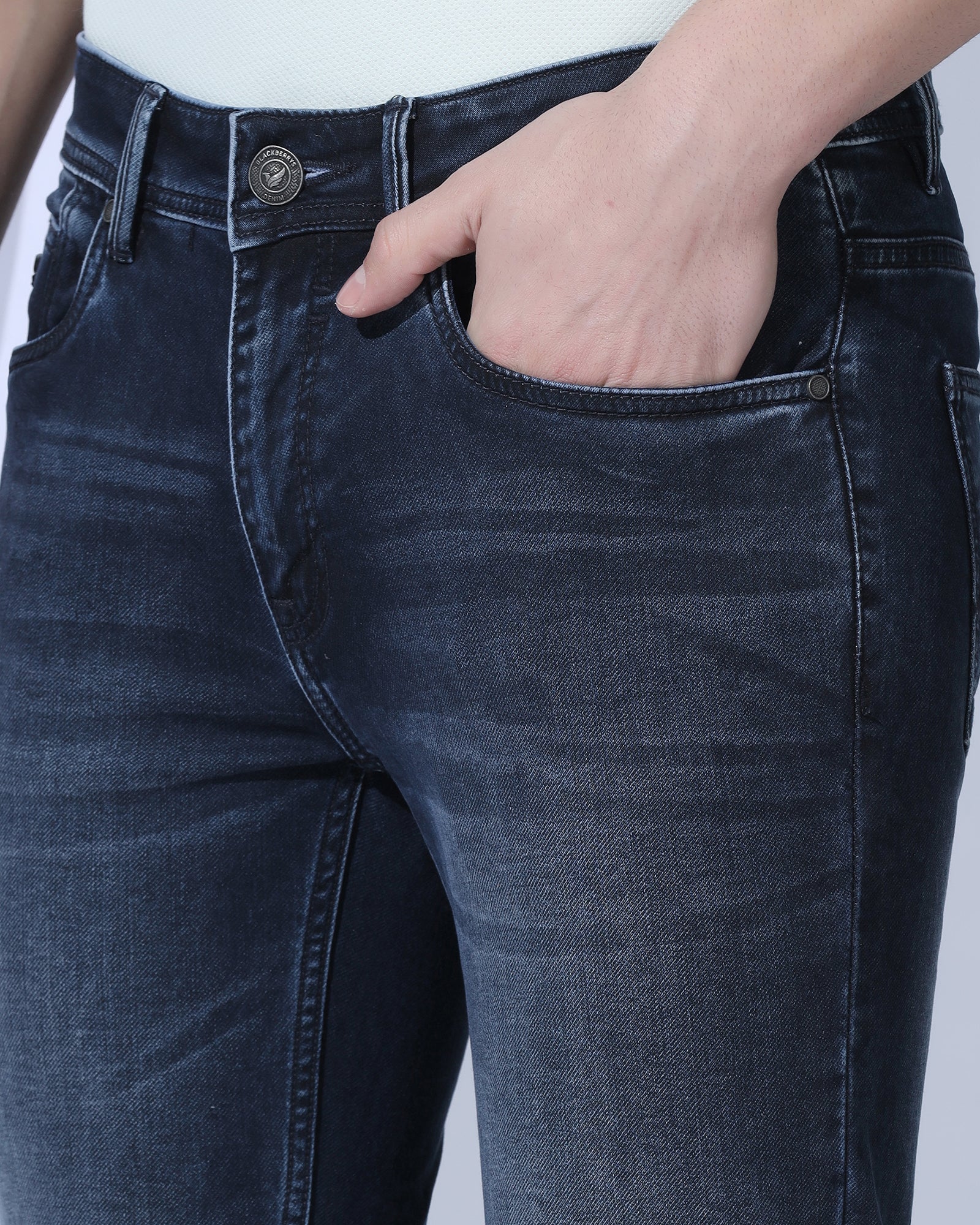 Ultrasoft Skinny Cropped Fiji Fit Indigo Jeans - Ava - Image 4