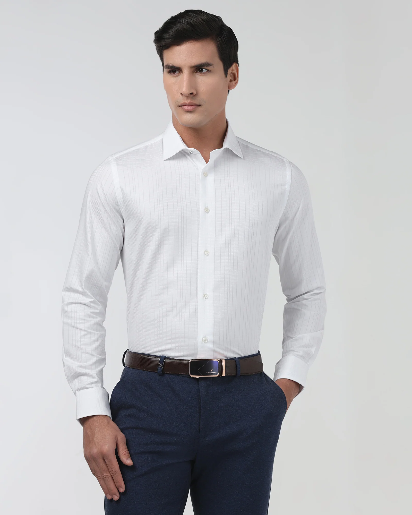 White Check Shirt - Lexus