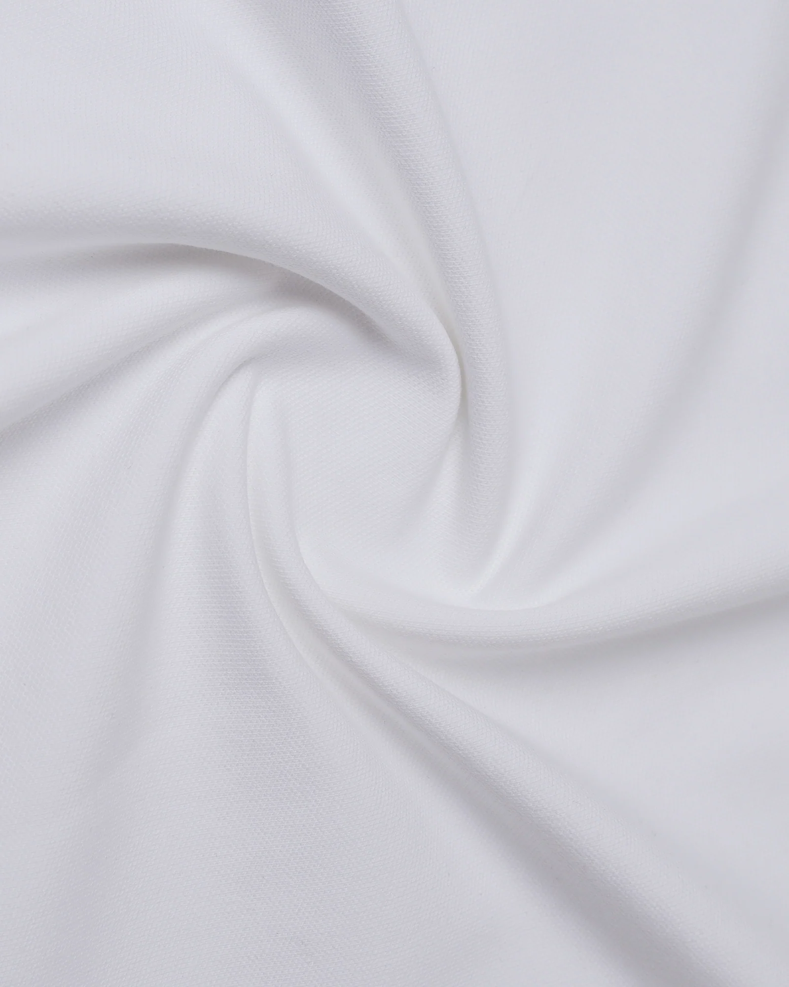 White Crew Neck Solid T-Shirt - Bellatrix - Image 6