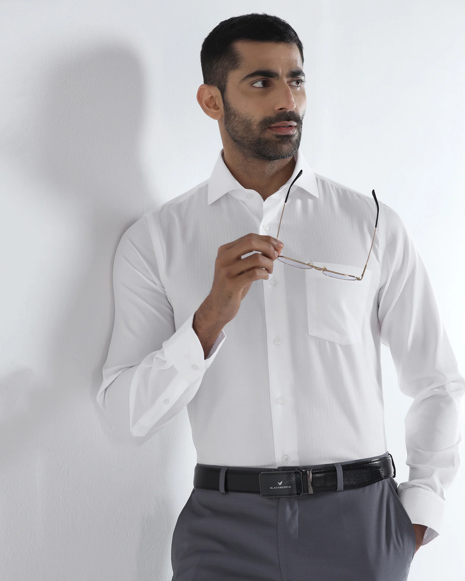 Super White Stripe Shirt - Haven