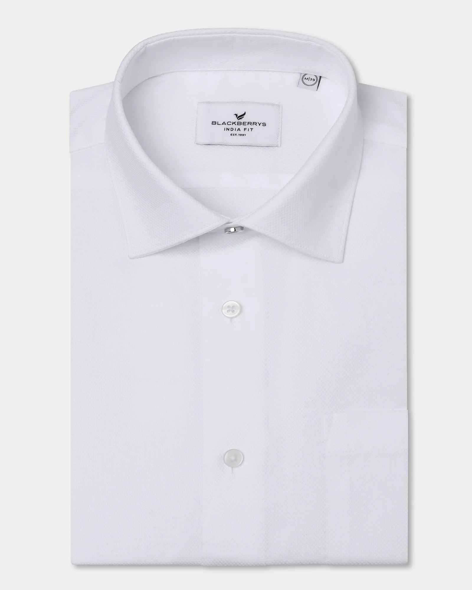 Super White Textured Shirt - Sylas - Image 5