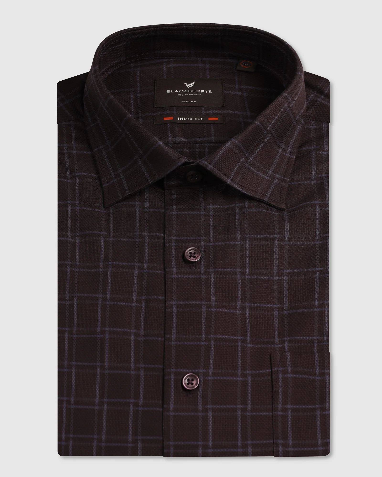 Wine Check Shirt - Ratio - Image 5
