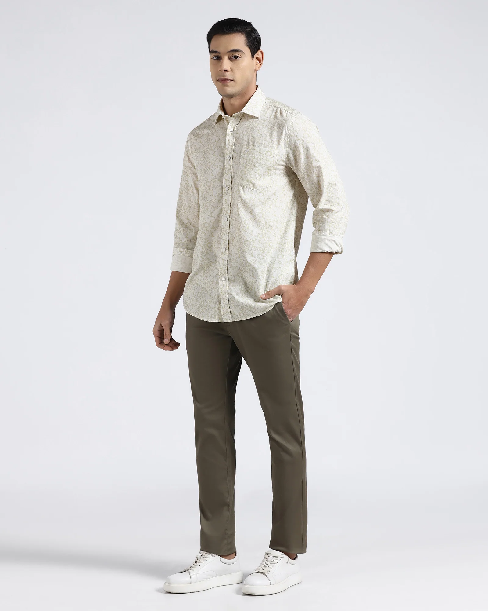 Yellow Printed Shirt - Frilo - Image 7